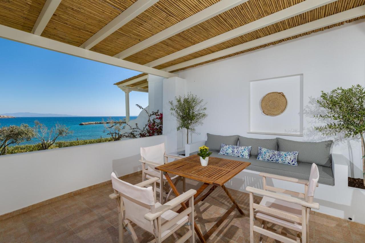 La Mer Seaside Apartments Drios Bagian luar foto