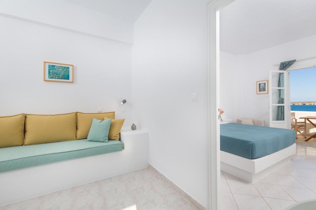 La Mer Seaside Apartments Drios Bagian luar foto