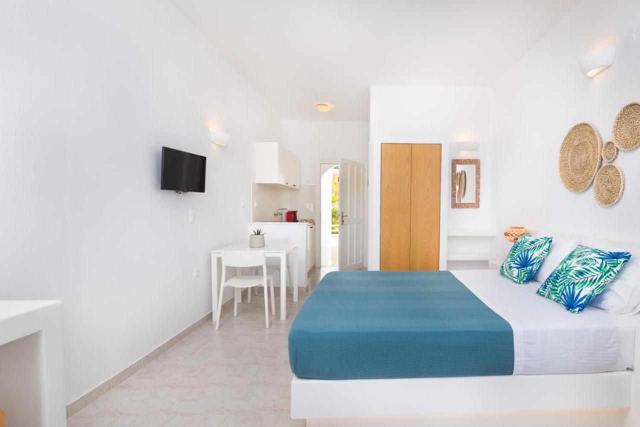 La Mer Seaside Apartments Drios Bagian luar foto
