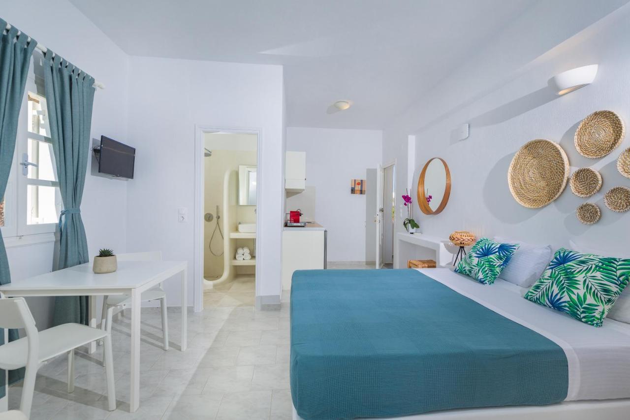 La Mer Seaside Apartments Drios Bagian luar foto