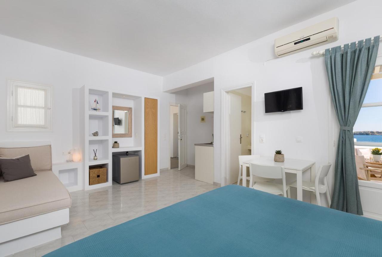 La Mer Seaside Apartments Drios Bagian luar foto