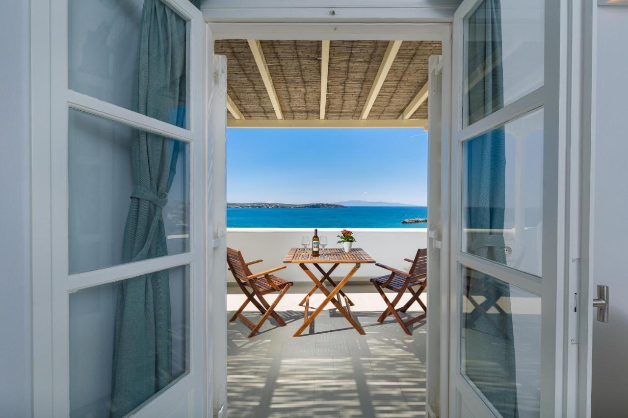 La Mer Seaside Apartments Drios Bagian luar foto