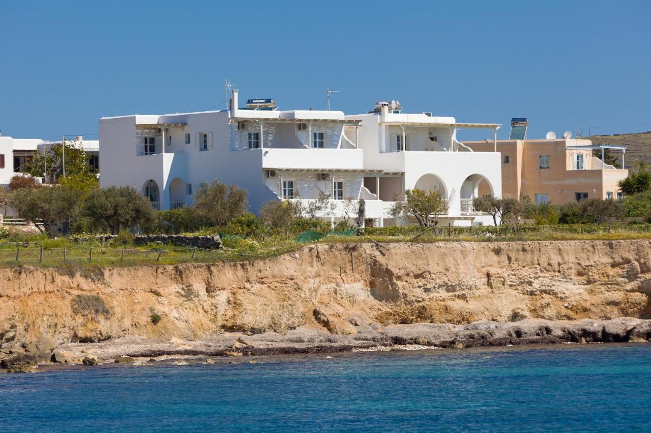 La Mer Seaside Apartments Drios Bagian luar foto