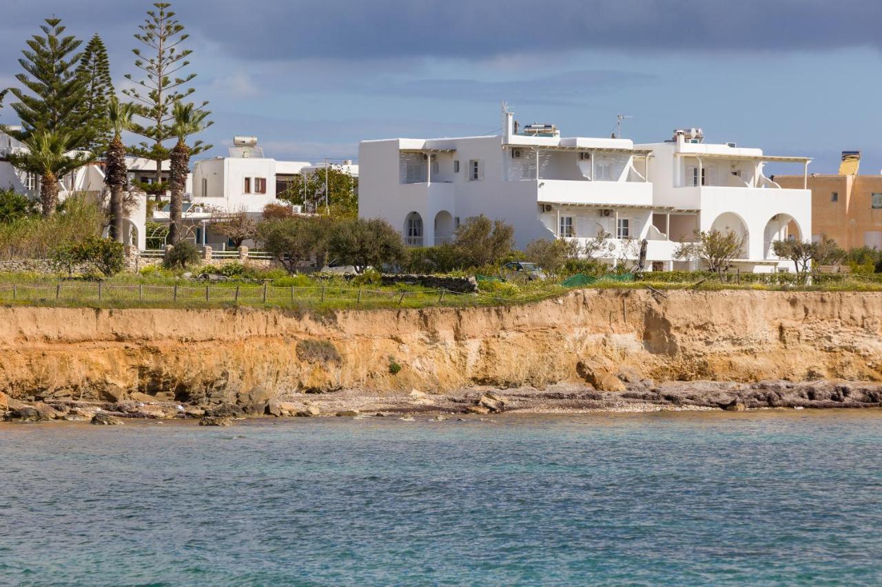 La Mer Seaside Apartments Drios Bagian luar foto