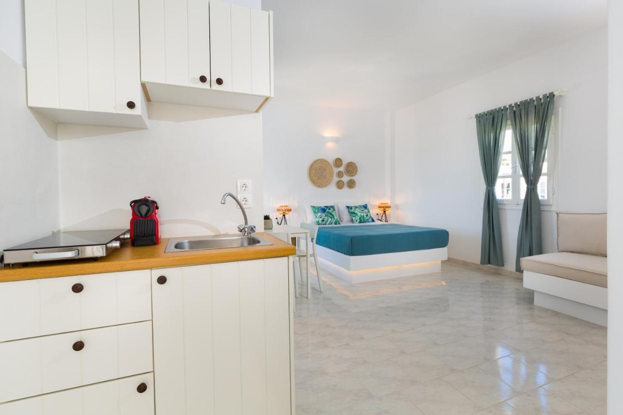 La Mer Seaside Apartments Drios Bagian luar foto