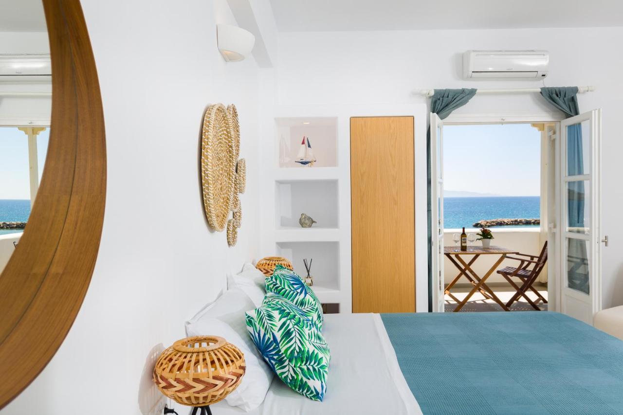 La Mer Seaside Apartments Drios Bagian luar foto