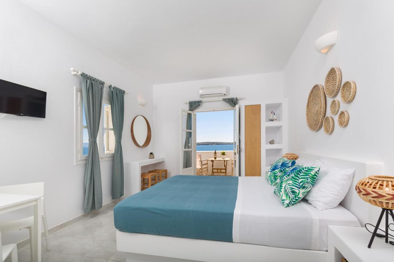 La Mer Seaside Apartments Drios Bagian luar foto